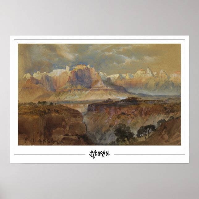 Thomas Moran Fine Art #114 Poster (Framsidan)