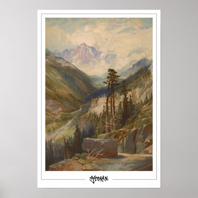 Thomas Moran Fine Art #79 Poster (Framsidan)