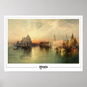 Thomas Moran finkonst #433 Poster