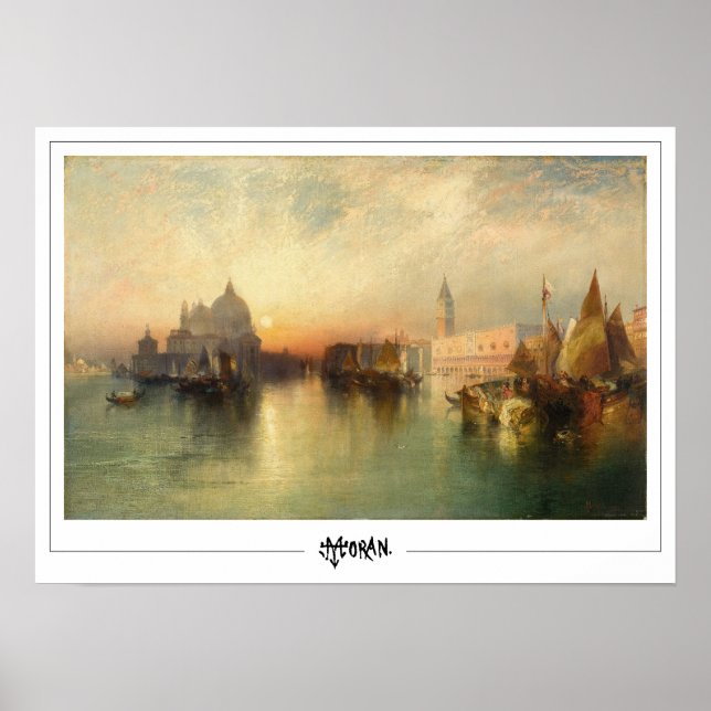 Thomas Moran finkonst #433 Poster (Framsidan)
