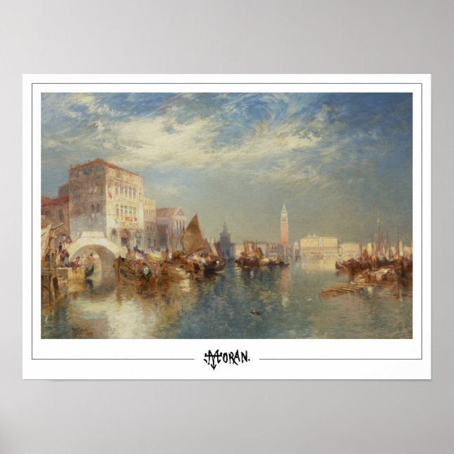 Thomas Moran fint konstverk #421 Poster (Framsidan)