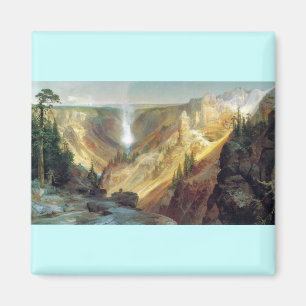 Thomas Moran - grand Canyon av Yellowstonen Magnet