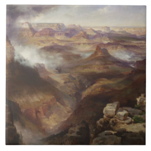 Thomas Moran - Grand Canyon of the Colorado River Kakelplatta