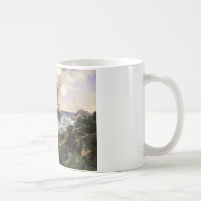 Thomas Moran - peka Lobos, Monterey, Kalifornien Kaffemugg (Höger)