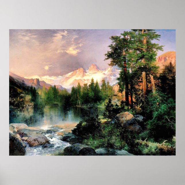 Thomas Moran - tre ton Poster (Framsidan)