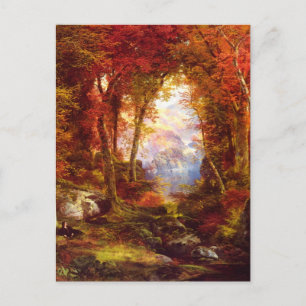 Thomas Moran - Under Träd Vykort