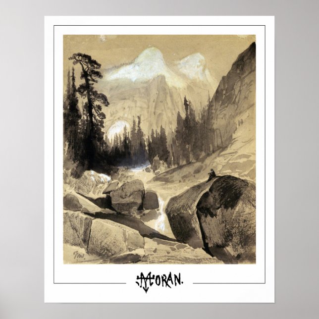 Thomas Moran Zedign Art Affisch #133 (Framsidan)