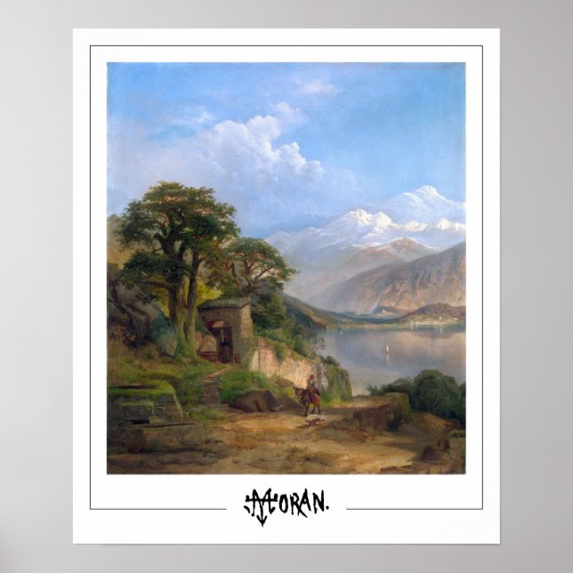 Thomas Moran Zedign Art Poster #6 (Framsidan)