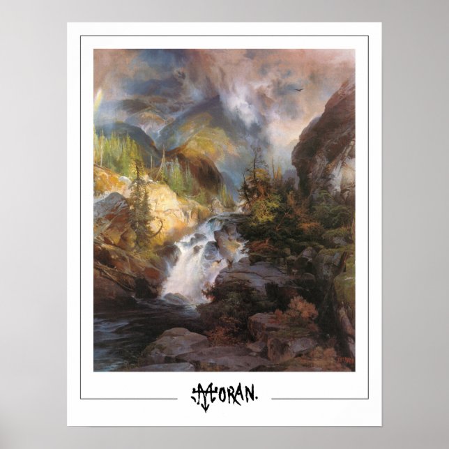 Thomas Moran Zedign Art Poster nr 13 (Framsidan)