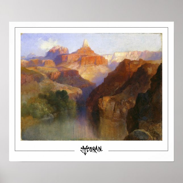 Thomas Moran Zedign Art Poster nr 14 (Framsidan)