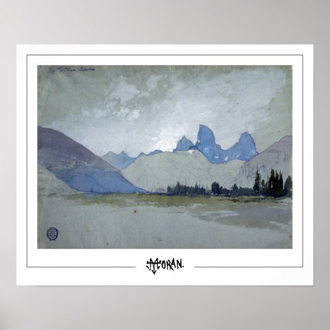 Thomas Moran Zedign Art Poster nr 19 (Framsidan)