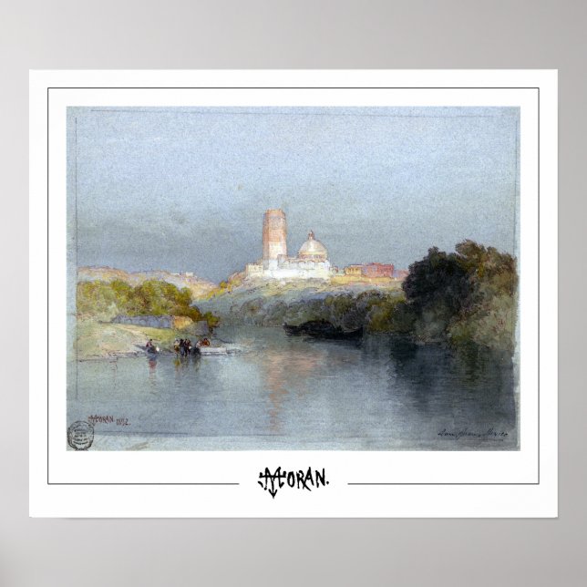 Thomas Moran Zedign konstaffisch #59 Poster (Framsidan)
