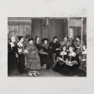Thomas Mors familj Vykort