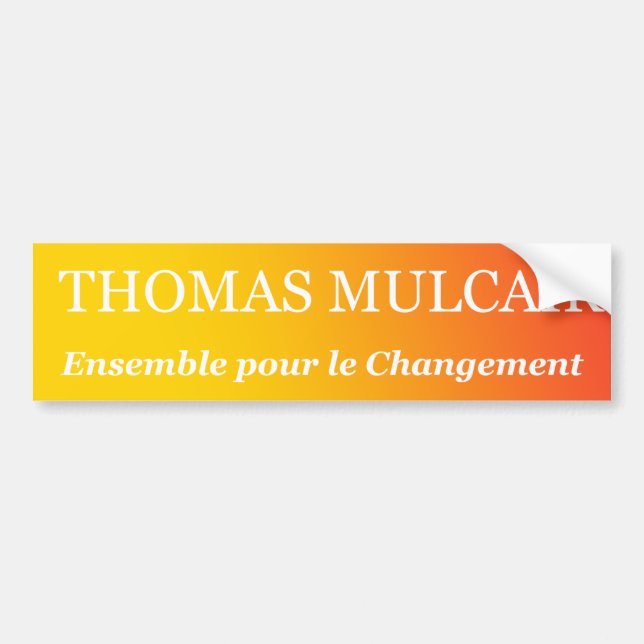 Thomas Mulcair Bildekal (Framsidan)
