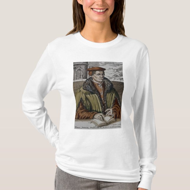 Thomas Muntzer, c.1600 Tee Shirt (Framsida)