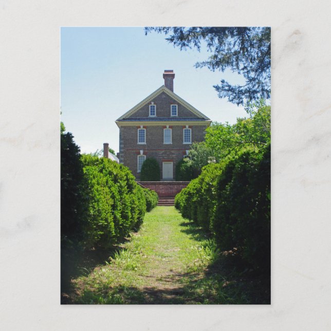 Thomas Nelson hus Vykort (Framsida)