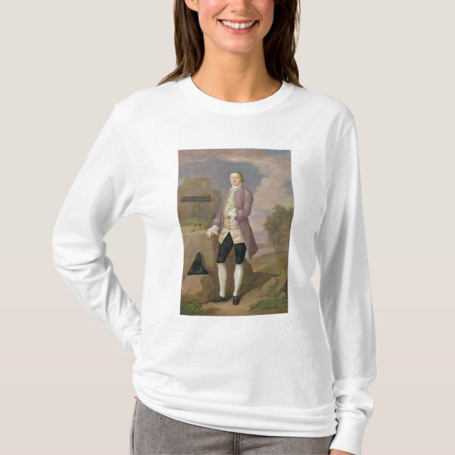 Thomas Newenham, c.1749 (olja på kanfas) T-shirt (Framsida)