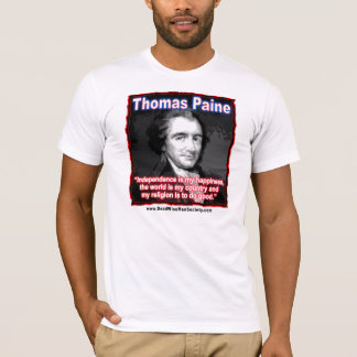 Thomas Paine citationstecken om Tröja