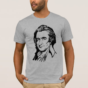 Thomas Paine citationsteckenT-tröja Tee