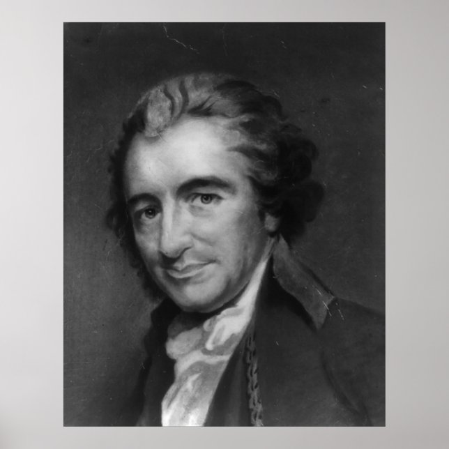 THOMAS PAINE från: Auguste Millière Print Poster (Framsidan)