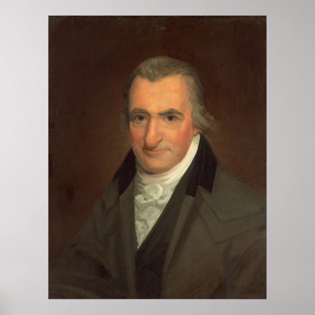 Thomas Paine - John Wesley Jarvis Fine Art Poster (Framsidan)