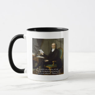 Thomas Paine "Mina Bröder" Citat Gåvor & Kort Mugg