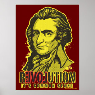 Thomas Paine Print Poster