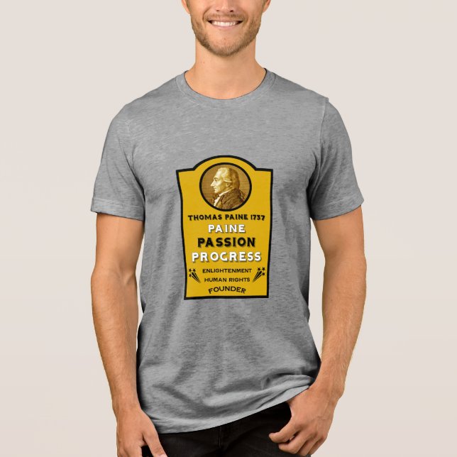 Thomas Paine T Shirt (Framsida)