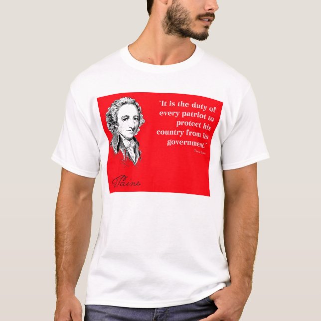 Thomas Paine Tröja (Framsida)