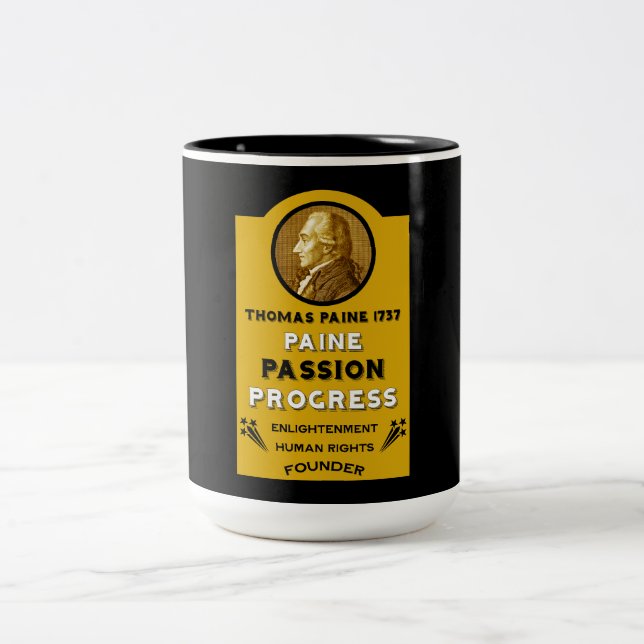 Thomas Paine Två-Tonad Mugg (Center)