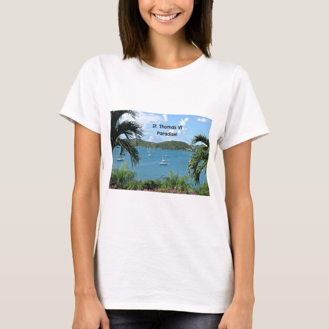 Thomas, Paradise! T Shirt (Framsida)