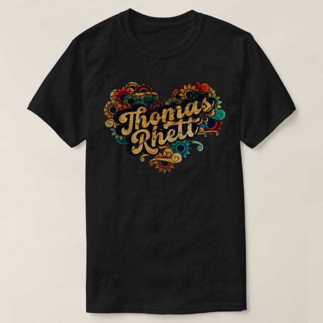 THOMAS RHETT T SHIRT (Design framsida)