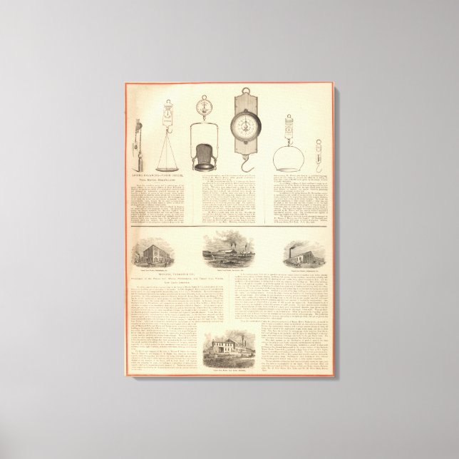 Thomas S Morton, Tillverkare Morris Canvastryck (Framsida)