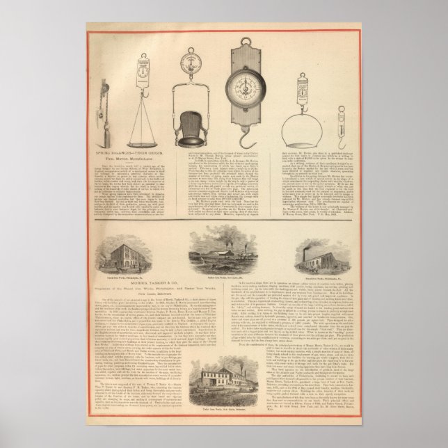 Thomas S Morton, Tillverkare Morris Poster (Framsidan)