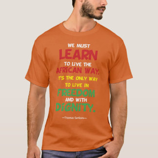 THOMAS SANGKARA Quote girl T Shirt