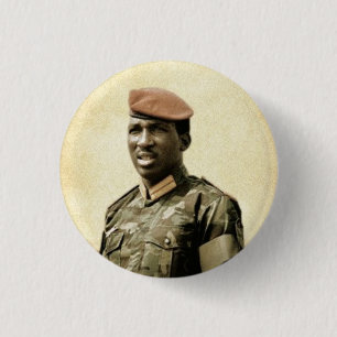 Thomas Sankara - Burkina Faso - afrikansk Knapp