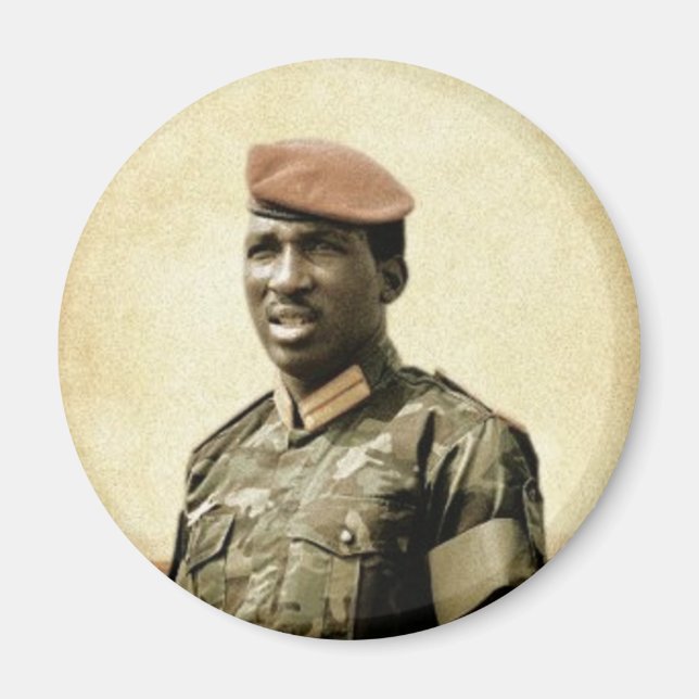 Thomas Sankara - Burkina Faso - Afrikas president Magnet (Framsidan)