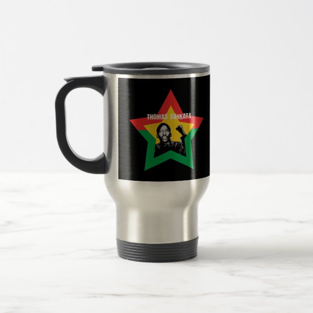 Thomas Sankara"Che" Travel/Kommuter Mugg (Vänster)