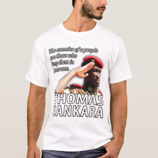 Thomas Sankara Folkbidragets fiender T Shirt