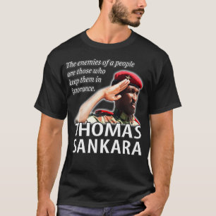 Thomas Sankara Folkbidragets fiender T Shirt