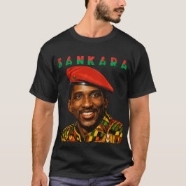 Thomas Sankara Panafrikansk konst - Burkina Faso T Shirt