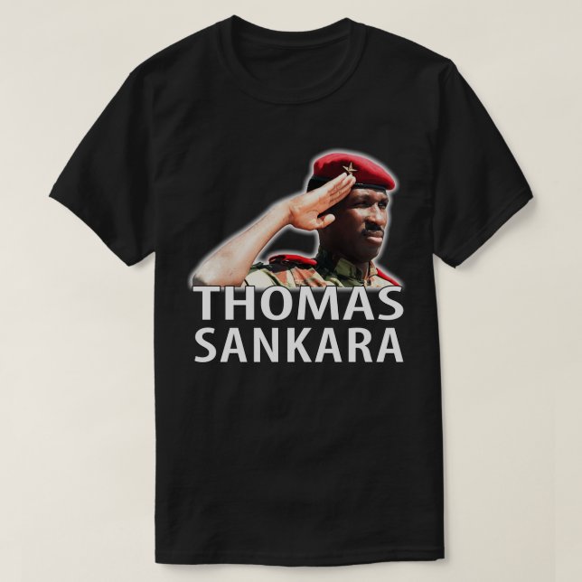 Thomas Sankara Pullover T Shirt (Design framsida)