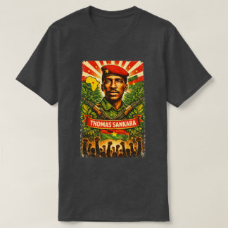 Thomas Sankara Revolutionär skjorta Pan-afrikansk  T Shirt