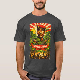 Thomas Sankara Revolutionär skjorta Pan-afrikansk  T Shirt