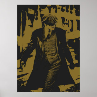 THOMAS SHELBY PEAKY BLINDERS DESIGN POSTER