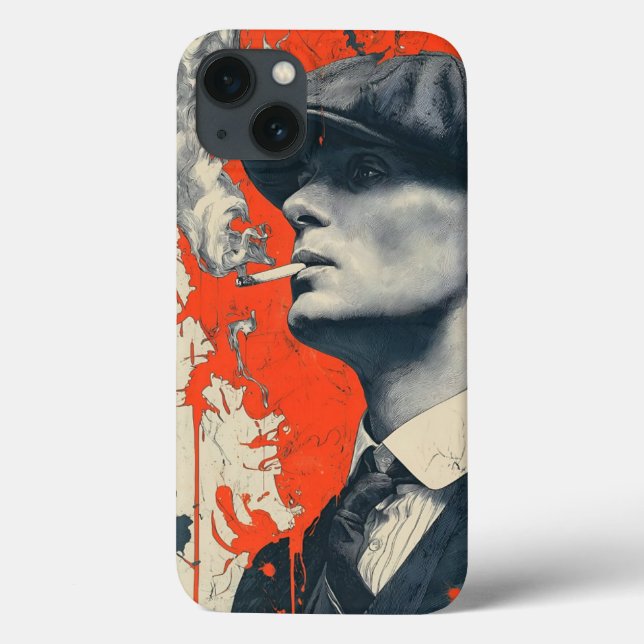 Thomas Shelby: Peaky Blinders Vintage Smoke Art Ca (Baksida)