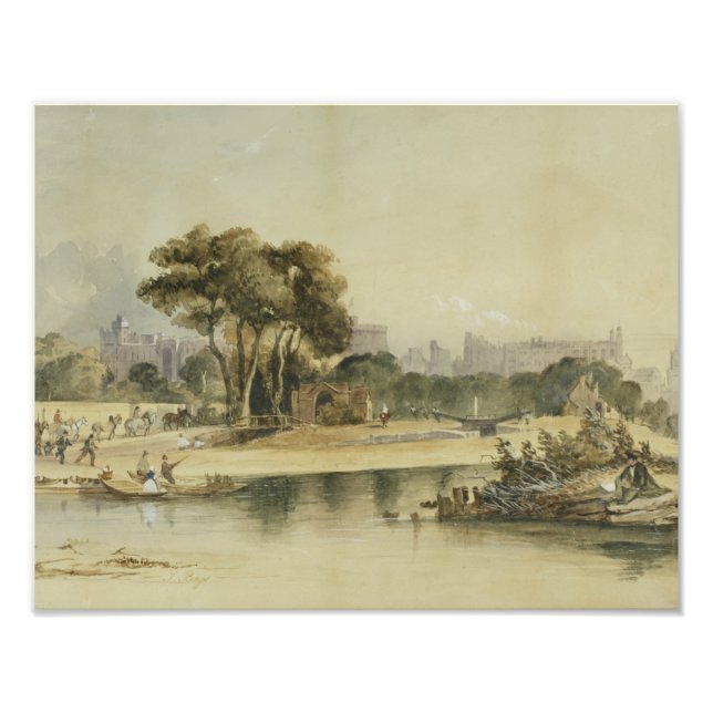 Thomas Shotter Boys - Environs of Windsor Castle Fototryck (Framsidan)
