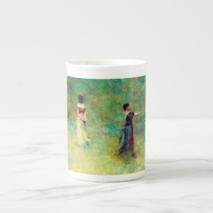 Thomas som Dewing sommar av mugg 1890 Benporslin Mugg
