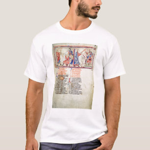 Thomas som en Becket uttalar Tee Shirt