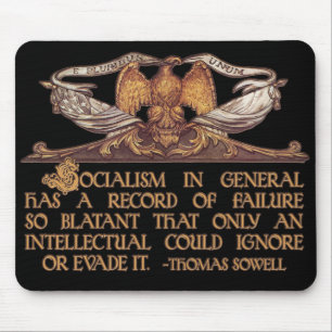Thomas Sowell citationstecken på Socialism Musmatta